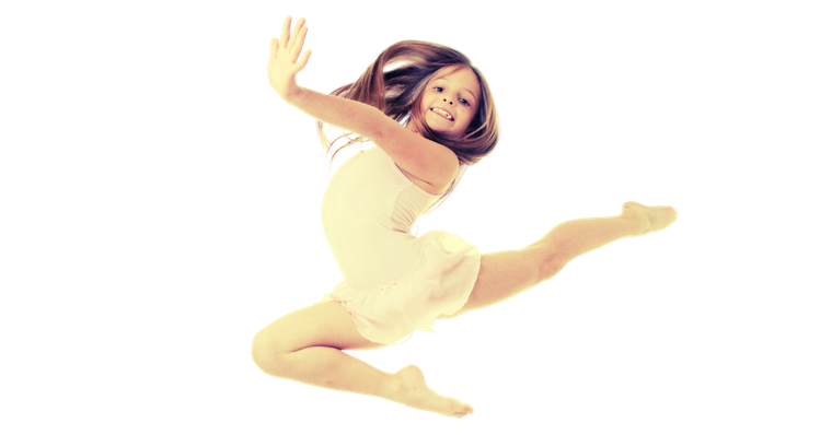 An Apprentice dancer mid-leap