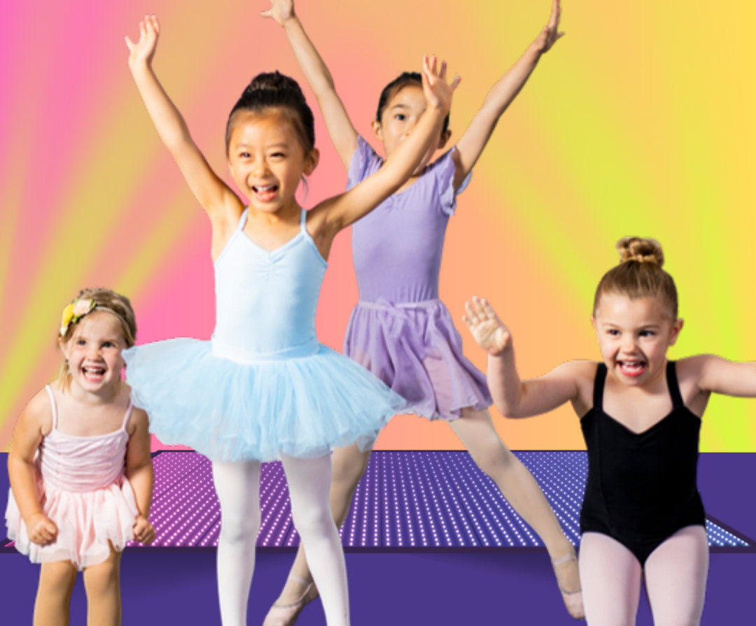 Young dancers in tutus at a Summer Session class